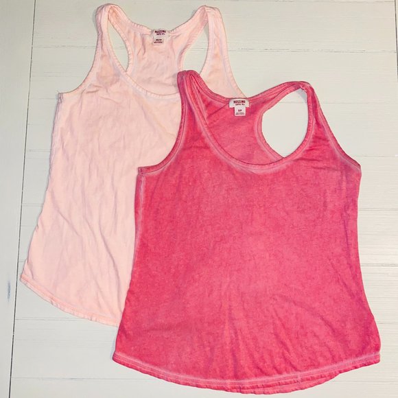 Mossimo Supply Co. Tops - Mossimo Set of Two Pink Tank Tops